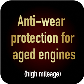 Anti-wear protection for aged engines (high mileage)